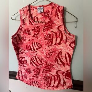 Vintage Columbia Tropical Tank XS